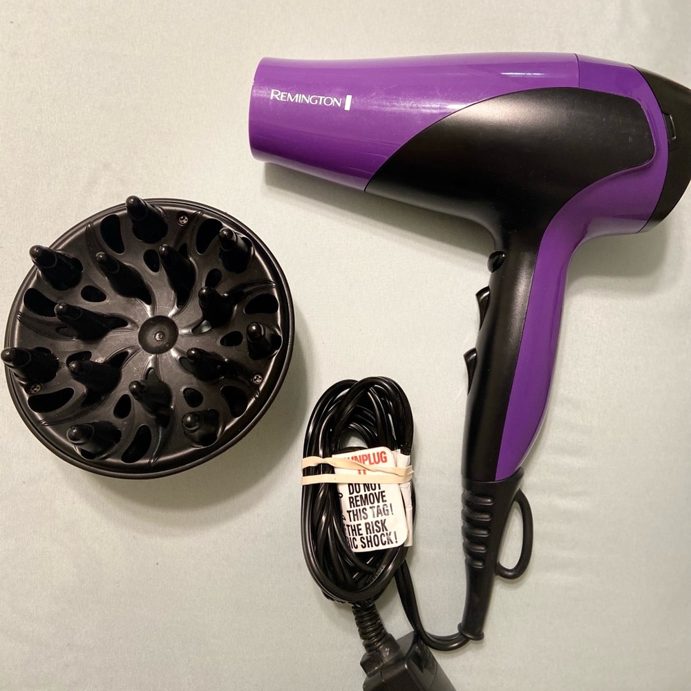 Remington hair dry with diffuser attachment
